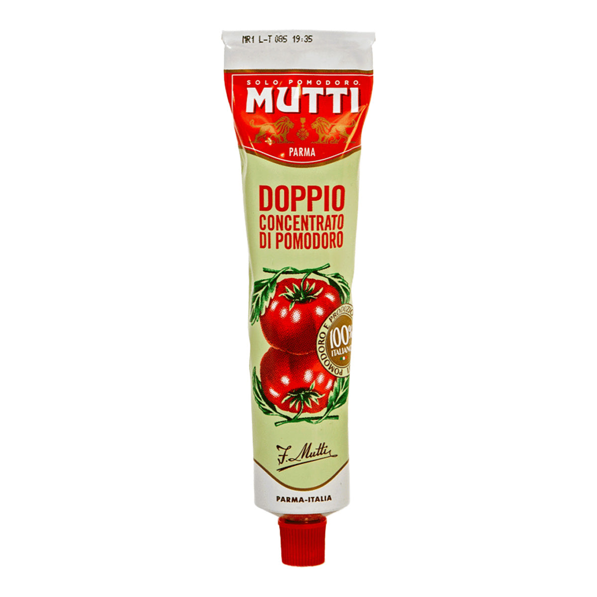 Embalagem de 3 polpas de tomate Mutti Double Concentrated 130g