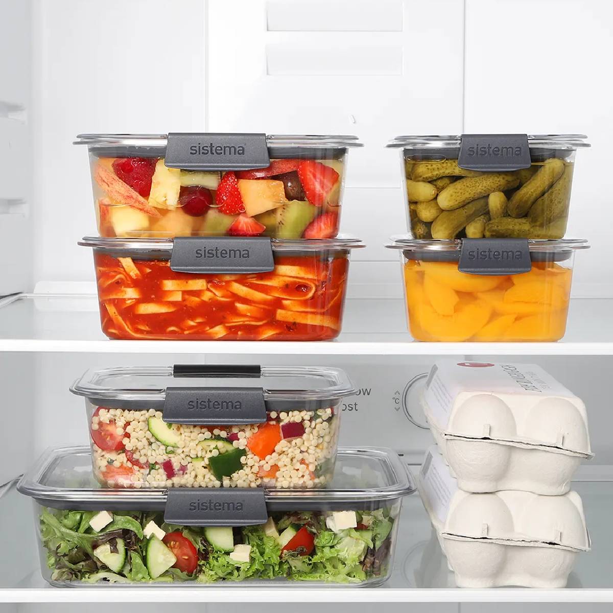 Grande recipiente hermético Brillance System 2 l