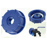 Adaptador de depósito Aqua Control de 60 mm, rosca fêmea de 1/2
