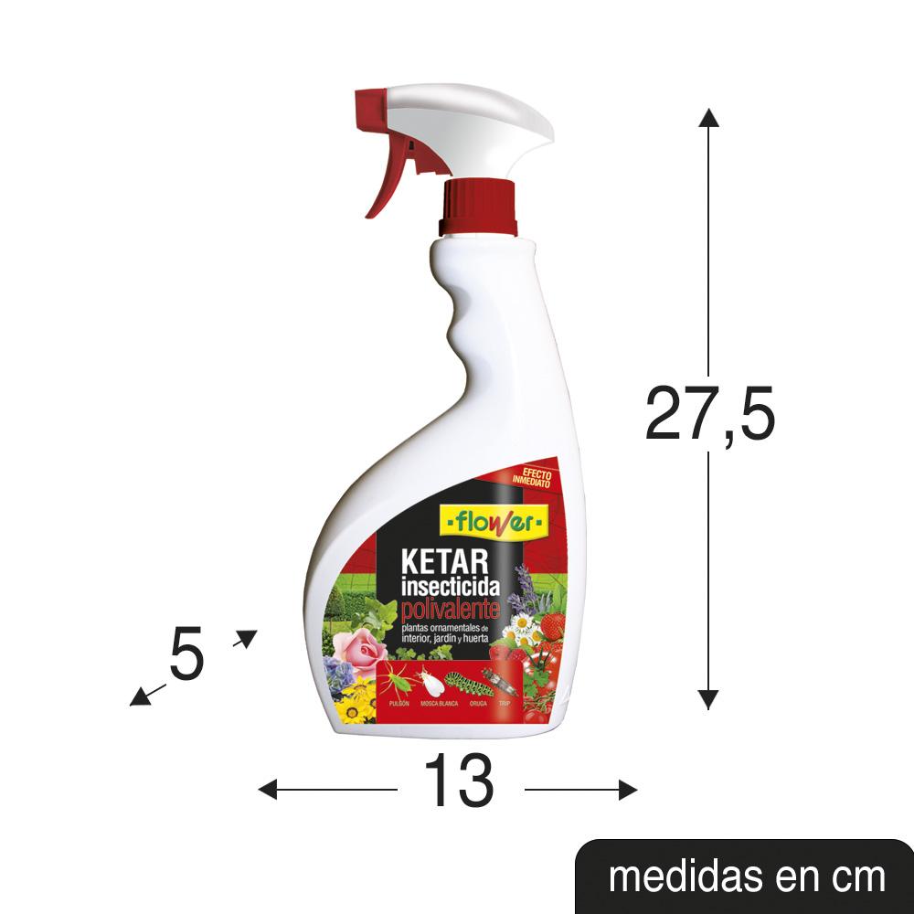 Inseticida multiusos pronto a usar Ketar Flower 750 ml