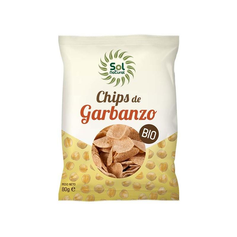 Chips de Grão de Bico Sol Natural 80g