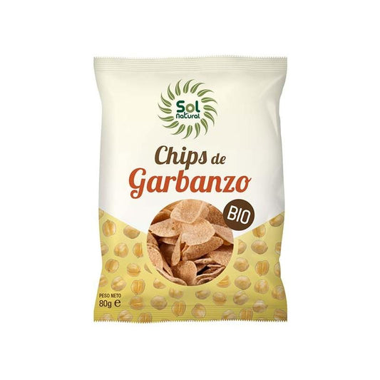 Chips de Grão de Bico Sol Natural 80g