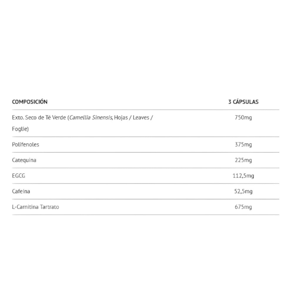 L-carnitine & Green Tea 475 Mg 100 Caps_1