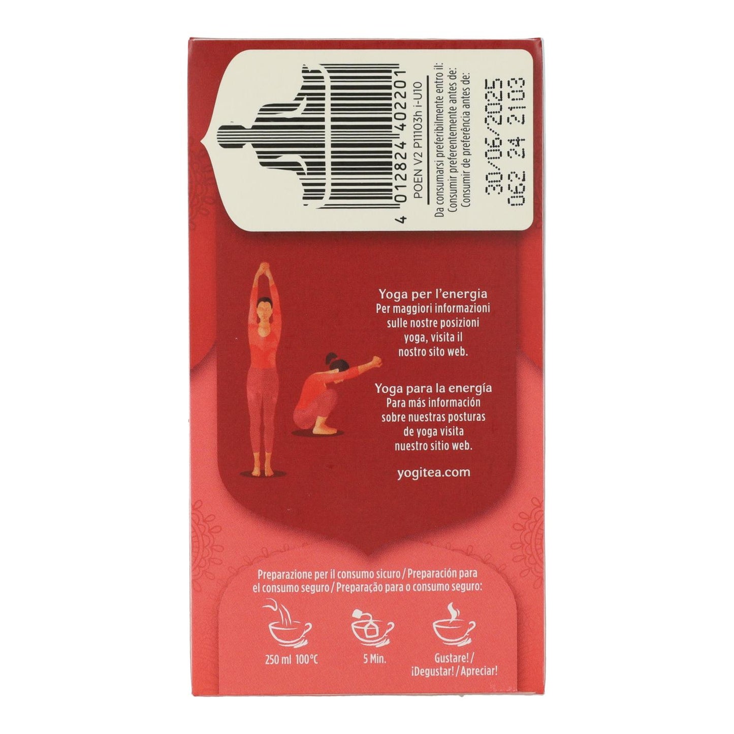 Yogi Tea BIO Energia Positiva 17 saquetas de chá