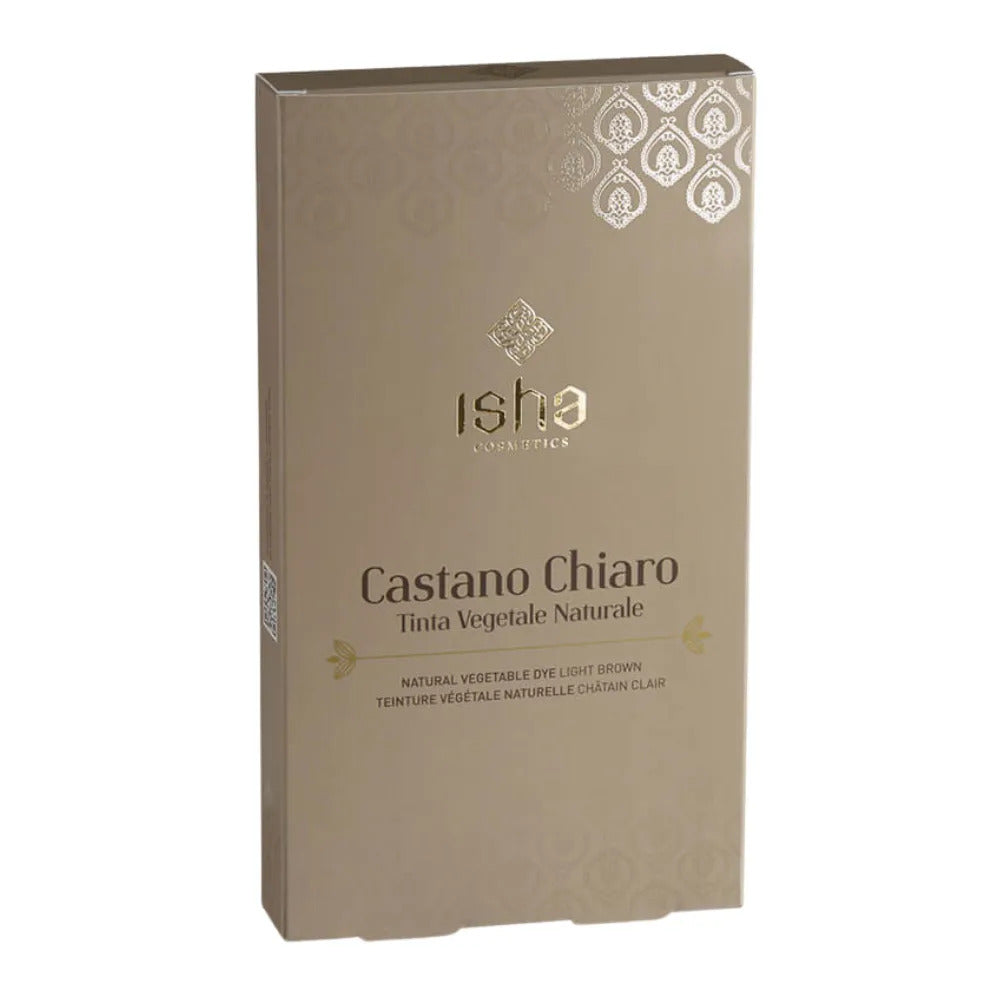 Isha Cosmetics Tinte Vegetal Natural Castano Chiaro 100g_0
