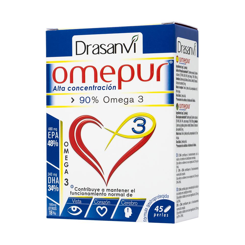 Omepur3 45 Pérolas Drasanvi