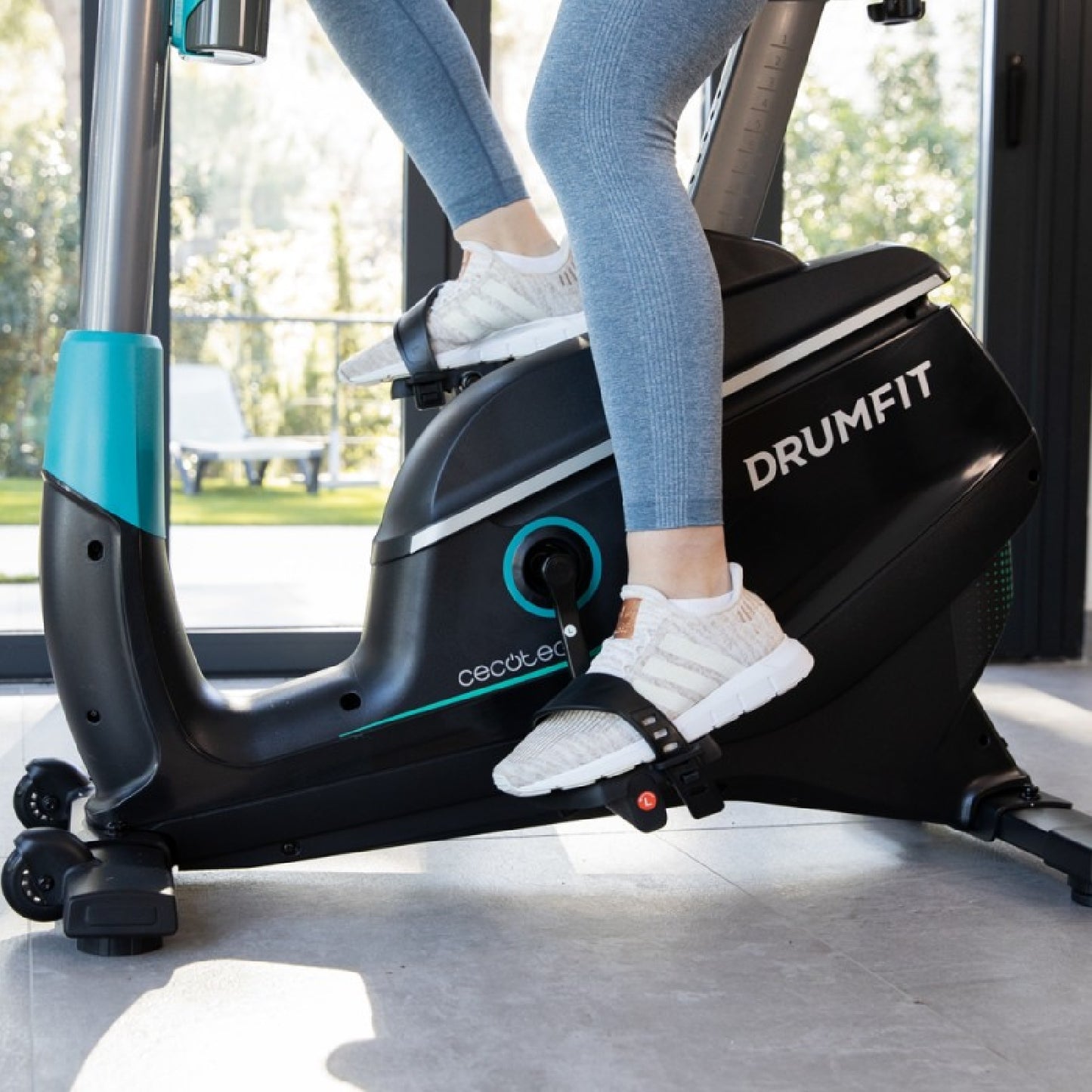 Cecotec Bicicleta Estática Drumfit Cycle 9000 Talos Pro X. Volante De Inercia De 9 Kg Resistencia Magnética Motorizada M_4