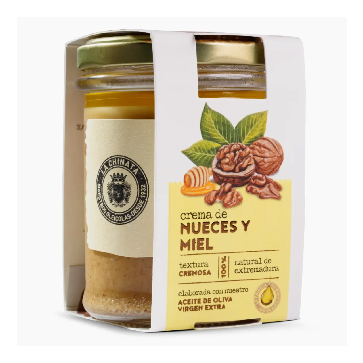 Crema de Nueces y Miel La Chinata 180 g