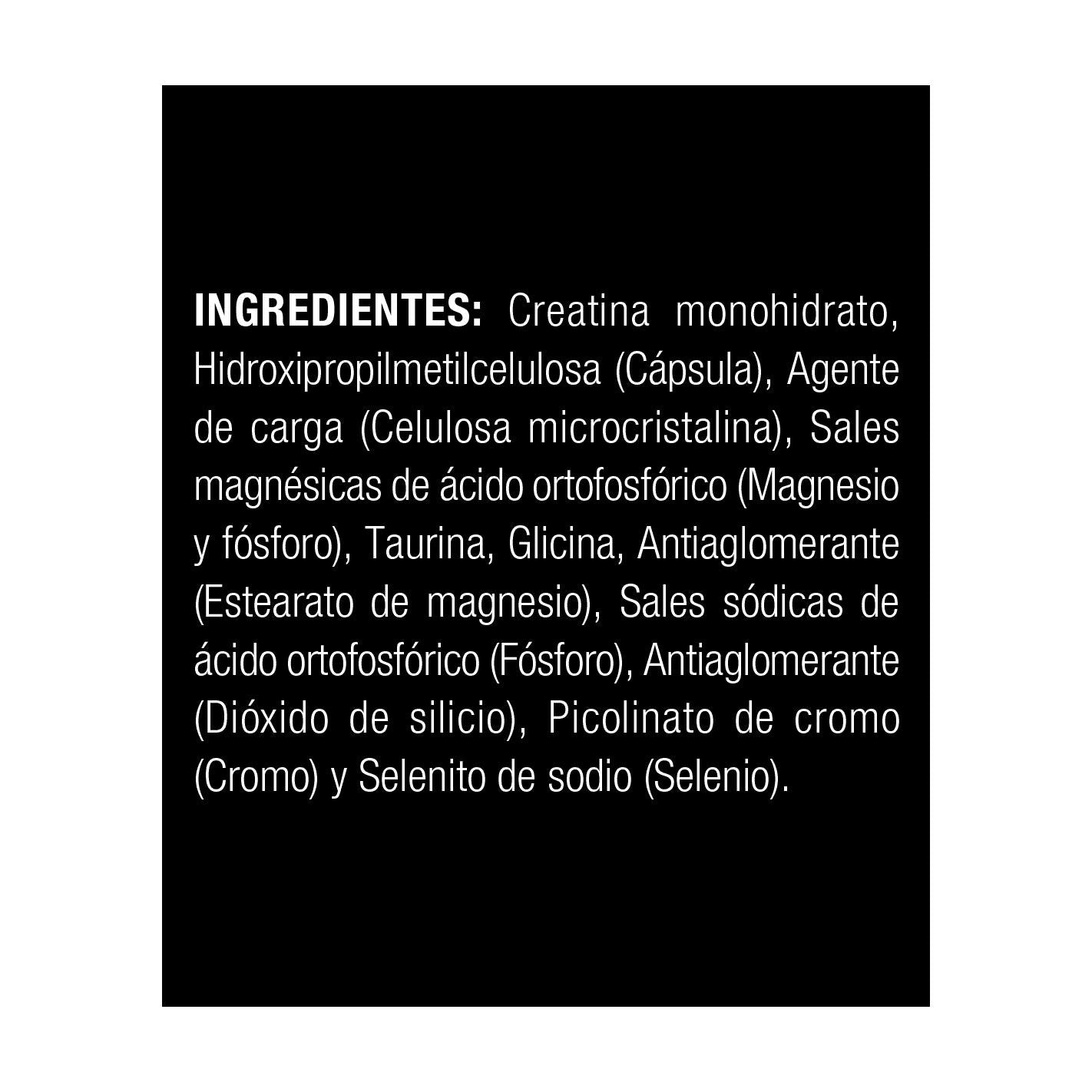 Creatina Creaplus Powergym 120 cápsulas