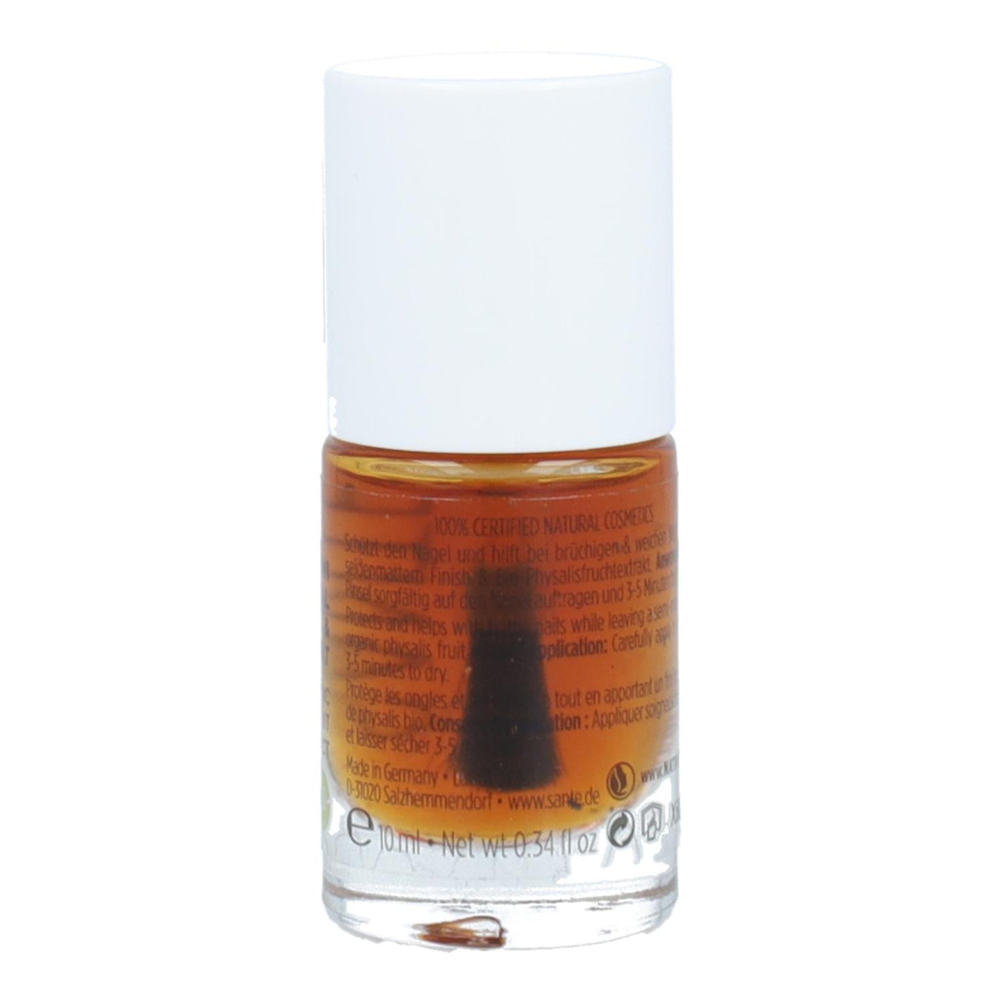 Base e esmalte natural 2 em 1 Sante 15 ml