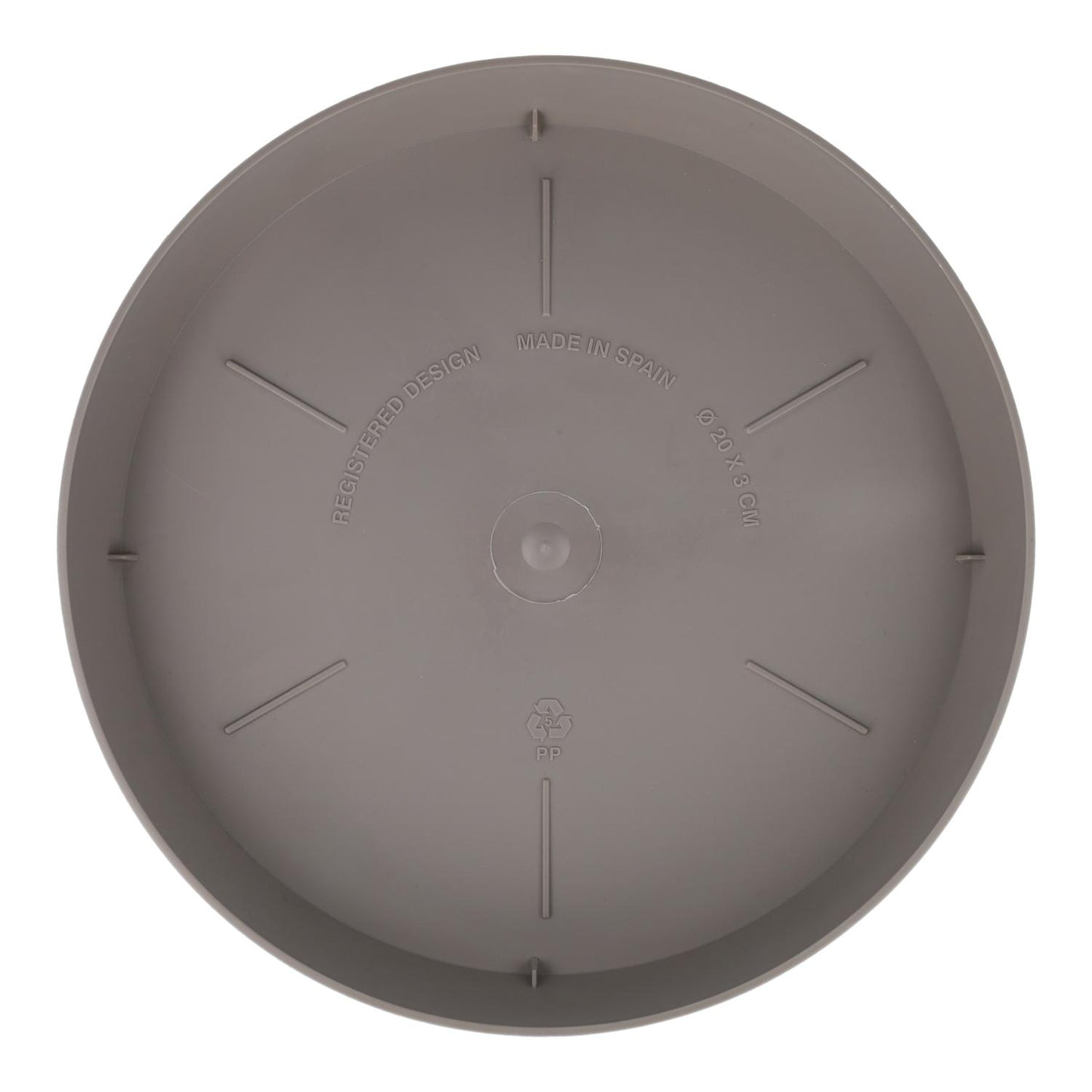 Pires para vaso Tes taupe D 17 x 2,5 cm