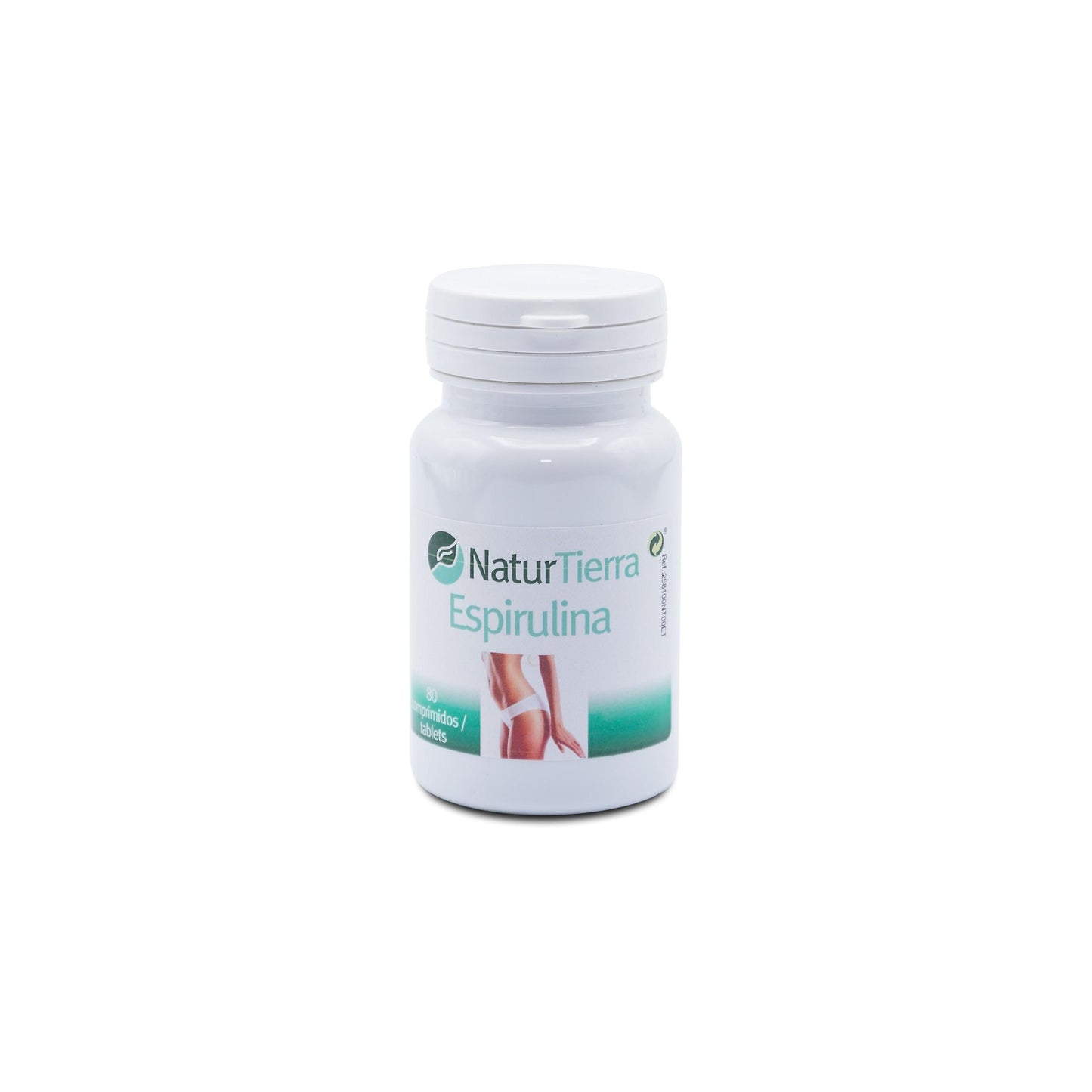 Espirulina, 80 comprimidos. NaturTierra