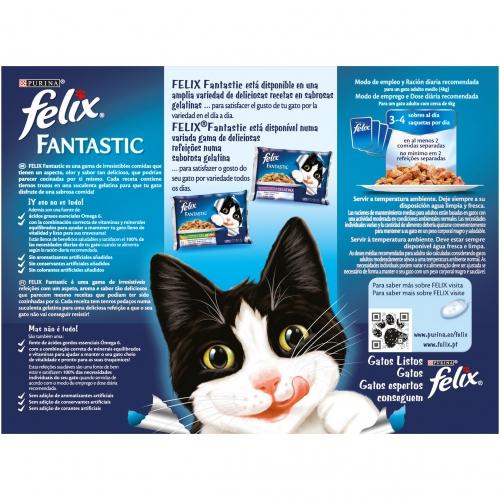 FELIX Fantastic Sea Feast em Gelatina 12 x 85 g