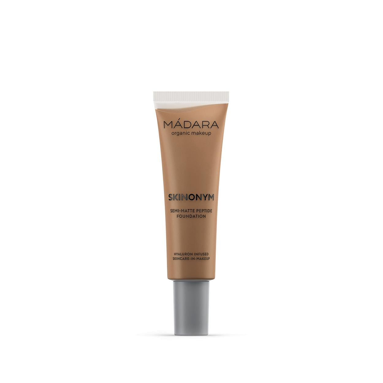 Base Peptídica Semi-Matte Skinonym #75 Auburn, Mádara 30 ml