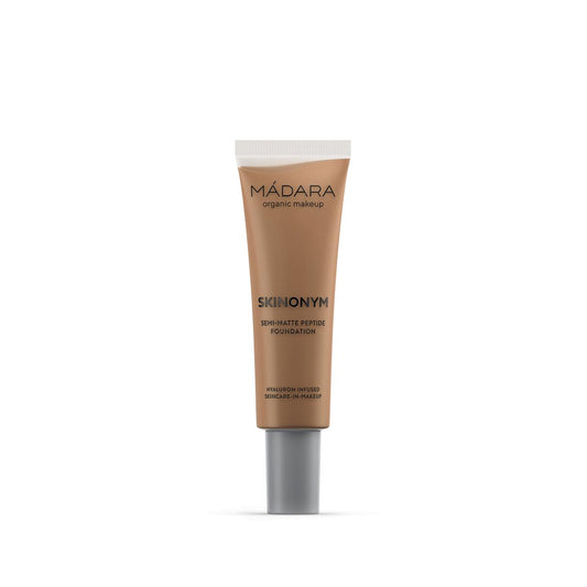 Base Peptídica Semi-Matte Skinonym #75 Auburn, Mádara 30 ml