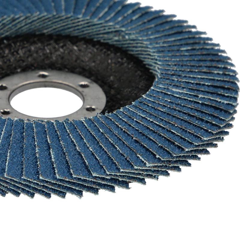 Disco Laminas Abrasivo Para Amoladora Ø 115 Mm. Grano 60 Disco Laminado Acero, Disco Lija Acero Inoxidable, Disco Pulidor Acero_2