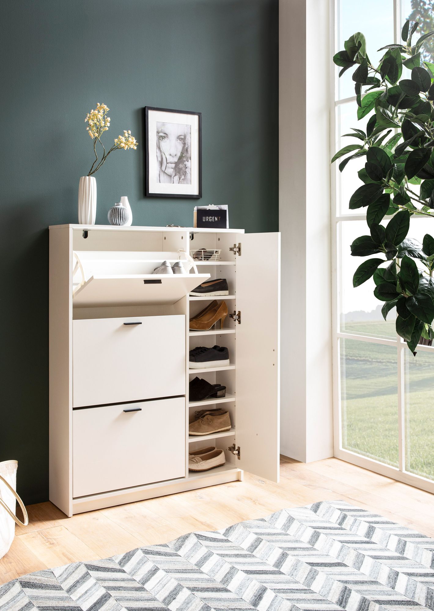 Zapatero Cerrado 90x120x24 Cm_4