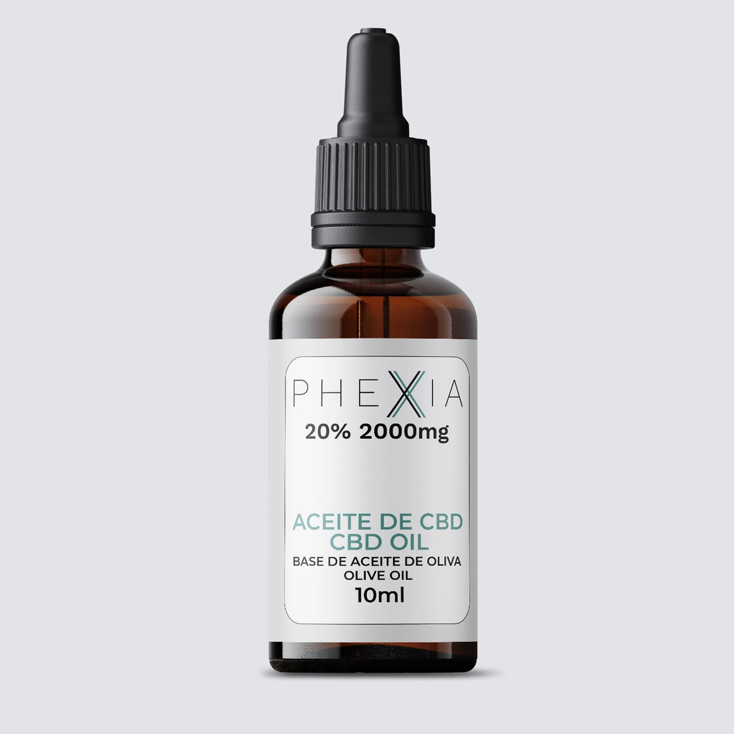 Óleo essencial de CBD 20% Phexia 10ml Óleo de CBD 20% 10ml