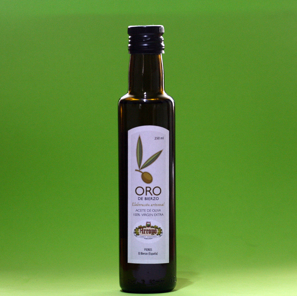 Aceite de oliva oro del Bierzo. 5 botellas de 250nl_1