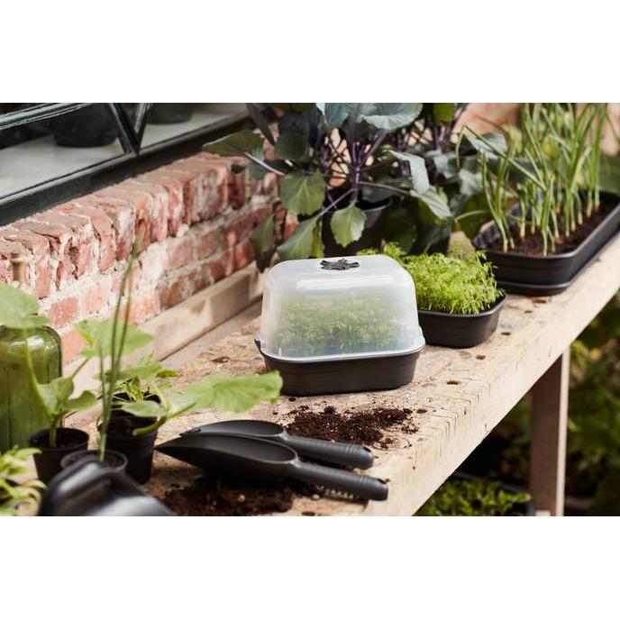 Mini estufa com canteiro e cobertura Green basics Elho S