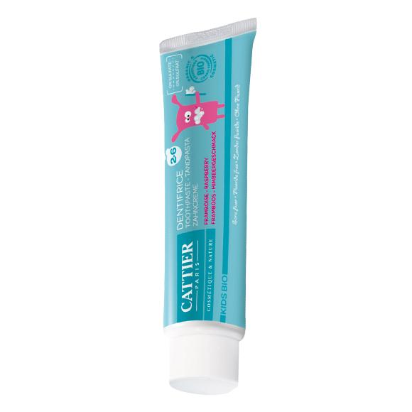Pasta de dentes Cattier para crianças dos 2 aos 6 anos, 50 ml.