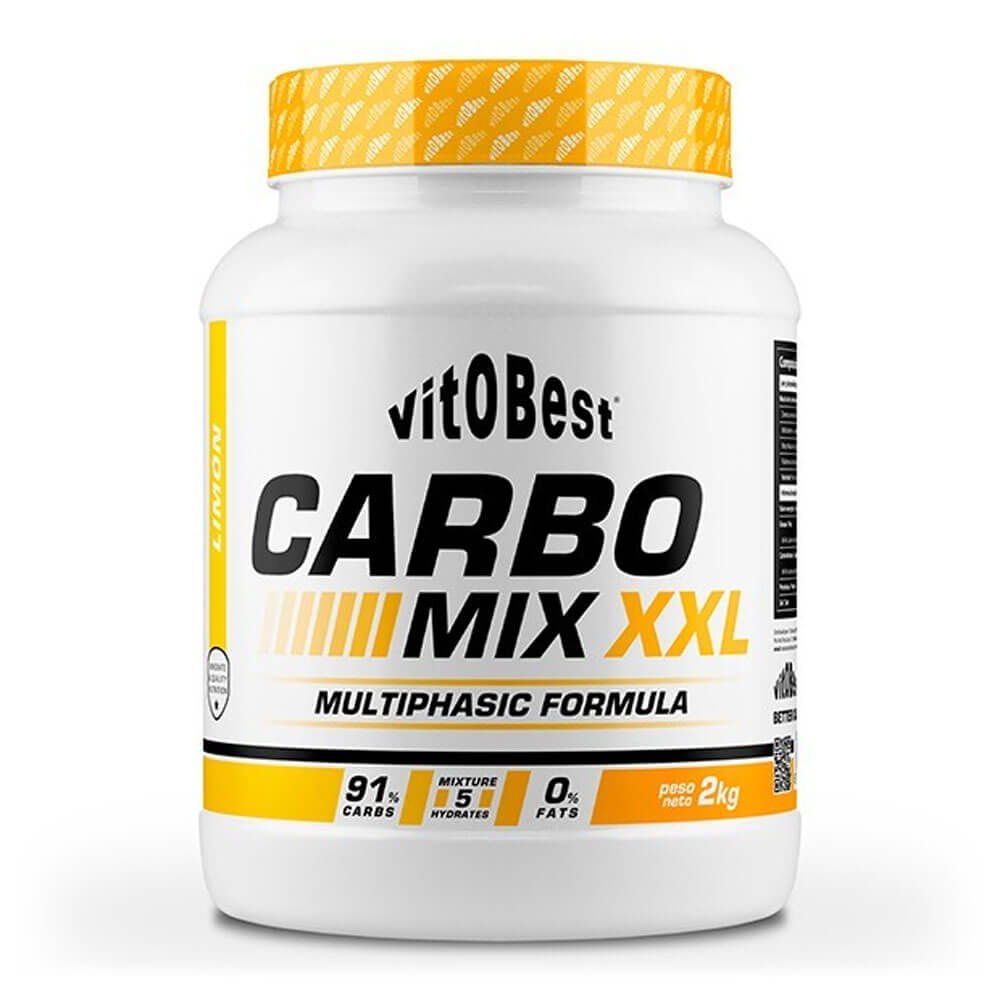 Carbo Mix Xxl - 2kg - Limon - Complejos De Carbohidratos - Vitobest_0