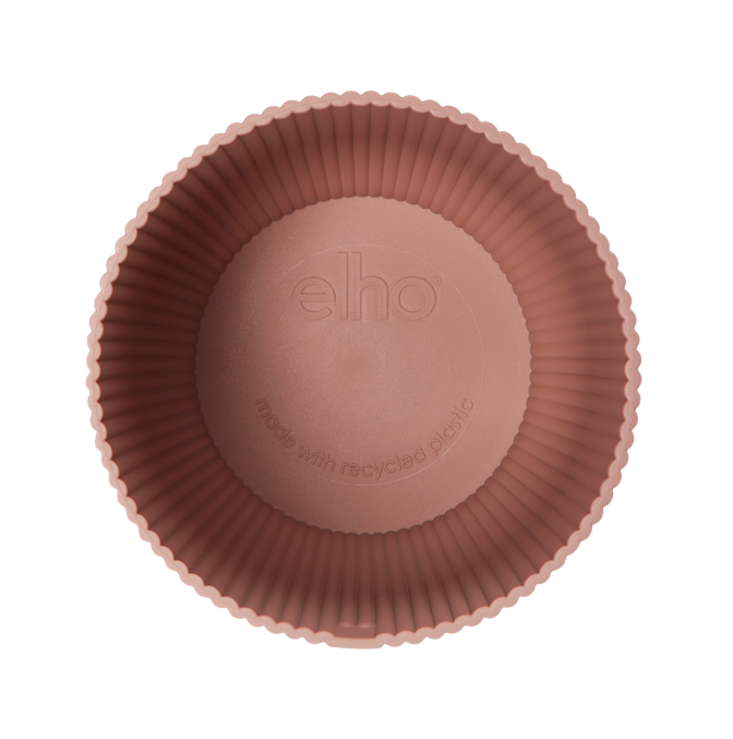 Vaso redondo dobrável Vibes delicado rosa Elho 22 cm