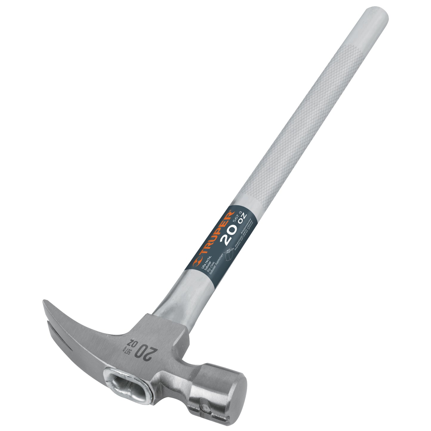 Martillo Uña Recta Y Mango Tubular - 560 G_0