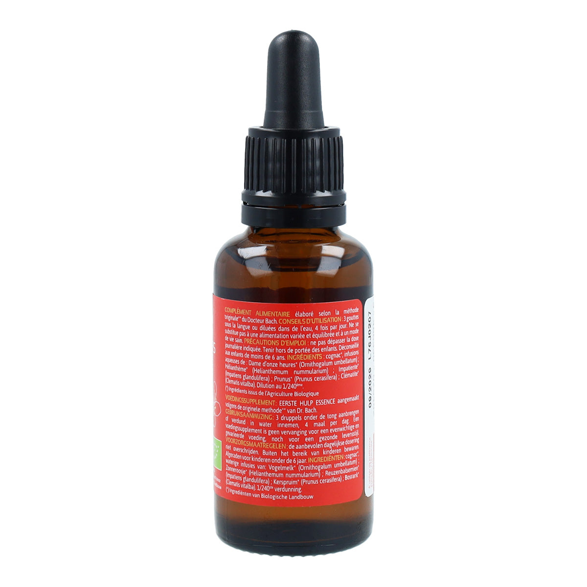 Elixir de Resgate de Florais de Bach Bio 39 Ladrome 30 ml