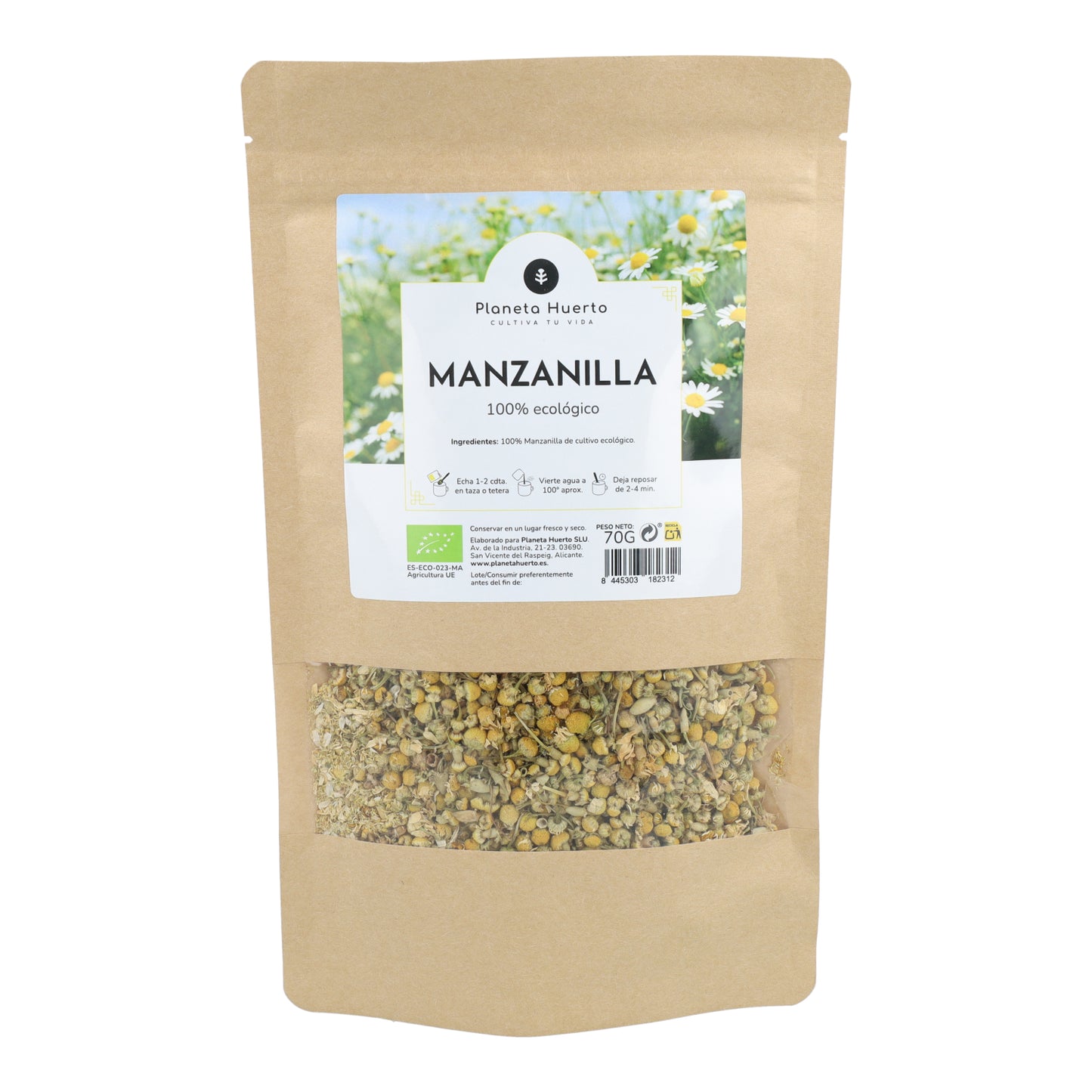 Camomila ECO Planeta Huerto 70g