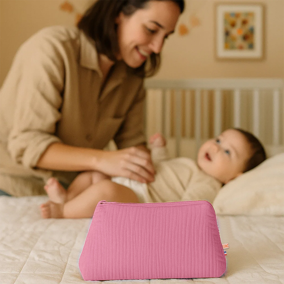 Neceser En Algodón Bio Rosa_5