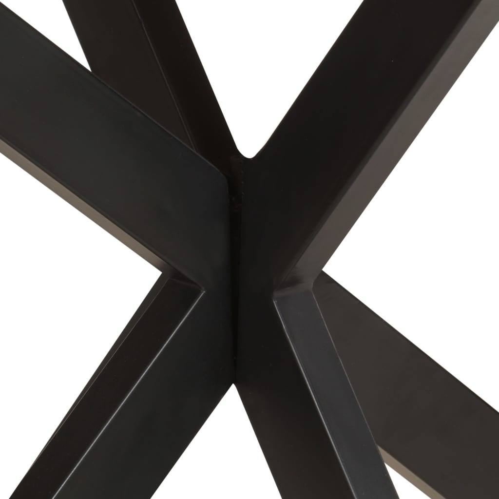 Mesa De Comedor De Madera Maciza Reciclada 140x80x75 Cm_4