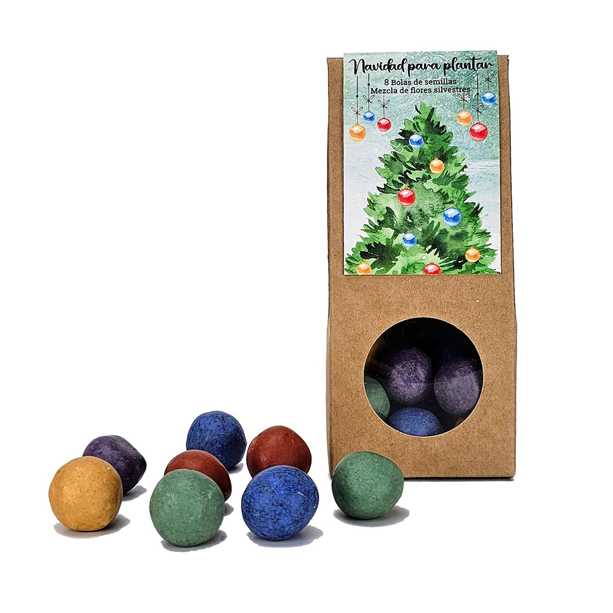 Bolas de sementes de Natal para plantar, Garden Pocket
