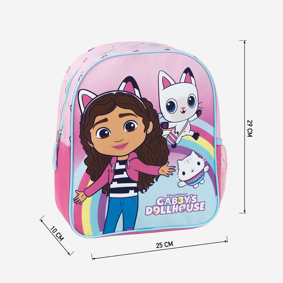 Mochila Escolar Gabby's Dollhouse Rosa 25 X 20 X 30 Cm / Vetonek_5