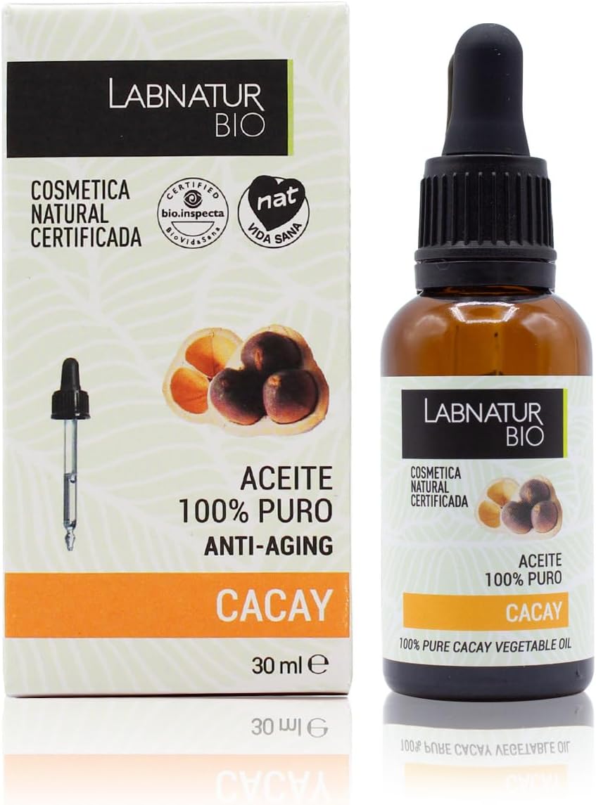 Aceite de Cacay 100% Puro Labnatur Bio 30 ml | Antioxidante y Anti-Aging | Rostro, Cuerpo y Cabello | Vegano_4