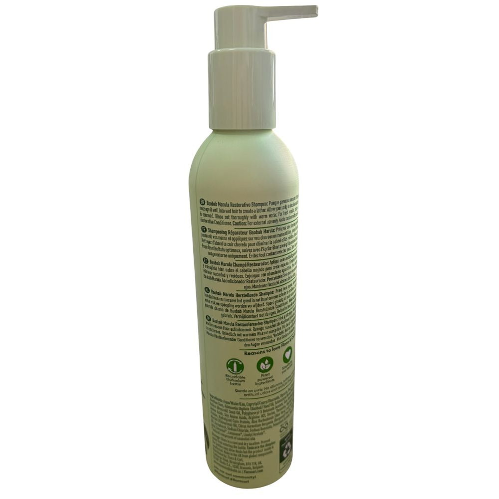 Flora And Curl Baobab Marula Restorative Champú 300ml_3