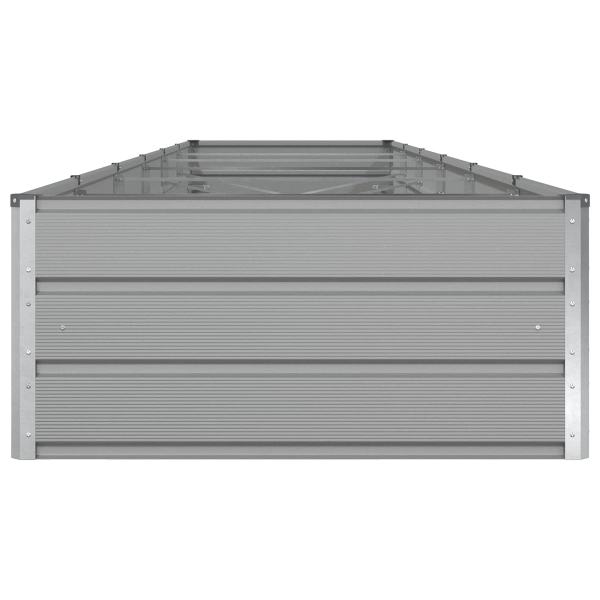 Jardinera Gris Claro 580 X 100 X 45 Cm Acero Galvanizado_5