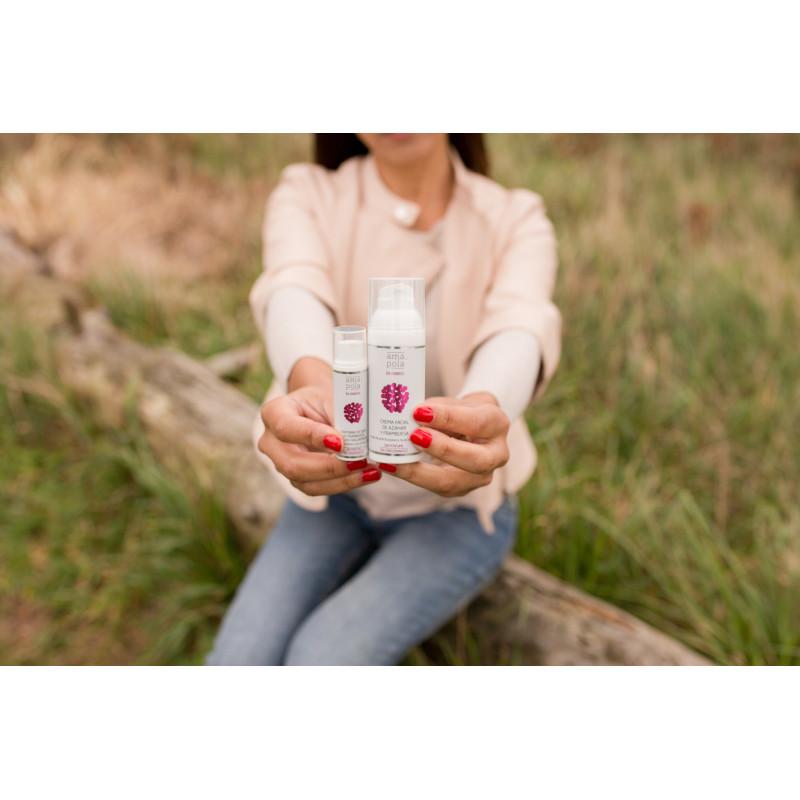 Contorno de olhos com ácido hialurónico e framboesa da Amapola Biocosmetics