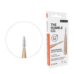 Escova Interdental Hm Bambu Tamanho 1 Laranja The Humble