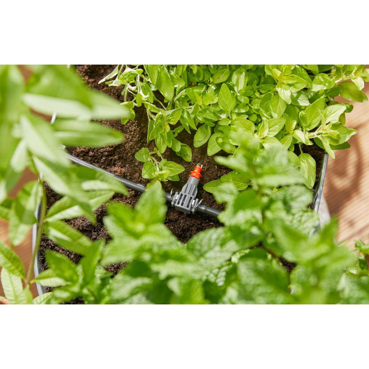 Irrigação automática para floreiras City Gardening Gardena