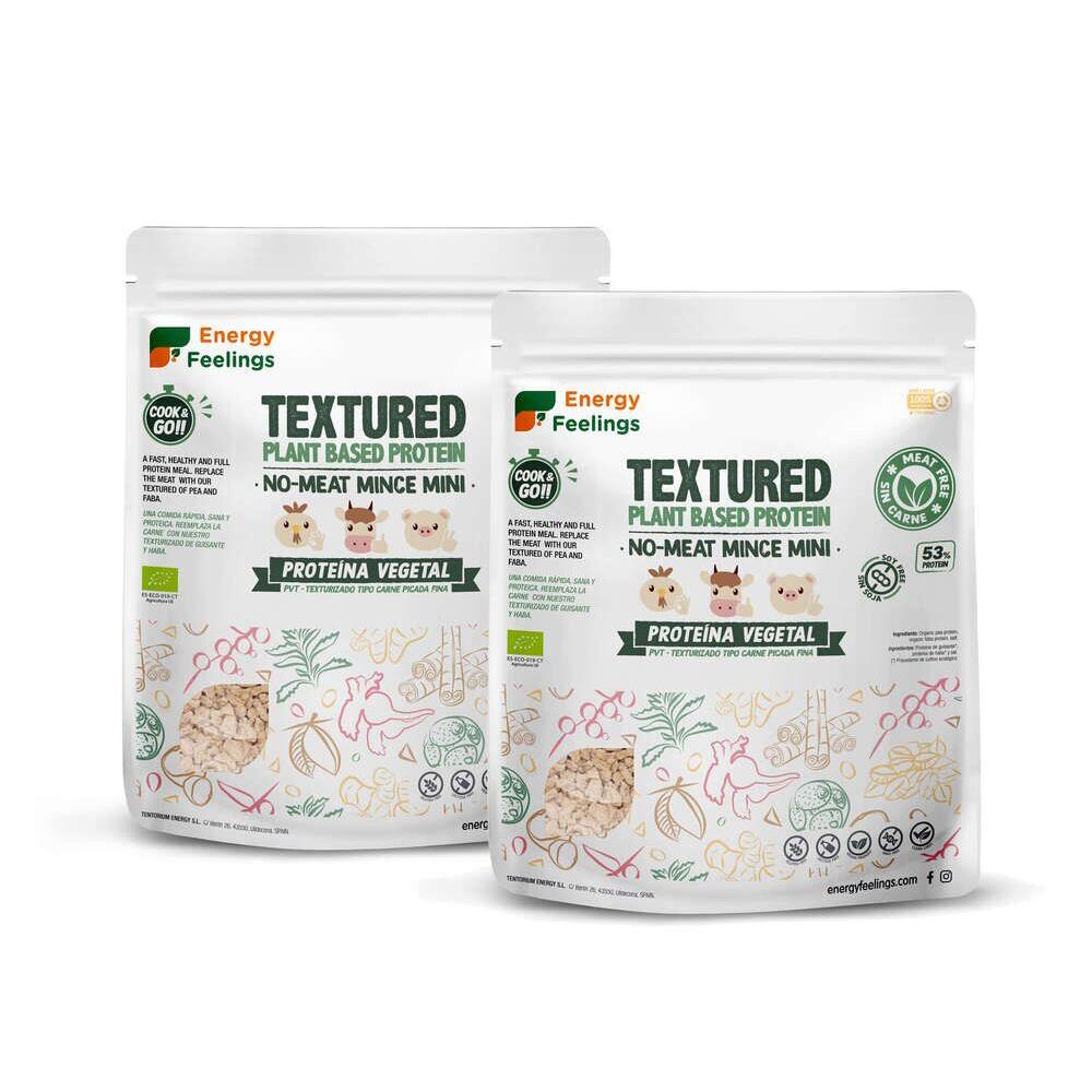 Proteína Vegetal Texturizada (PVT) - Tipo de carne fina moída biológica