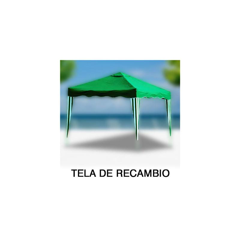 Tela Recambio Para Pergola Plegable Verde_0