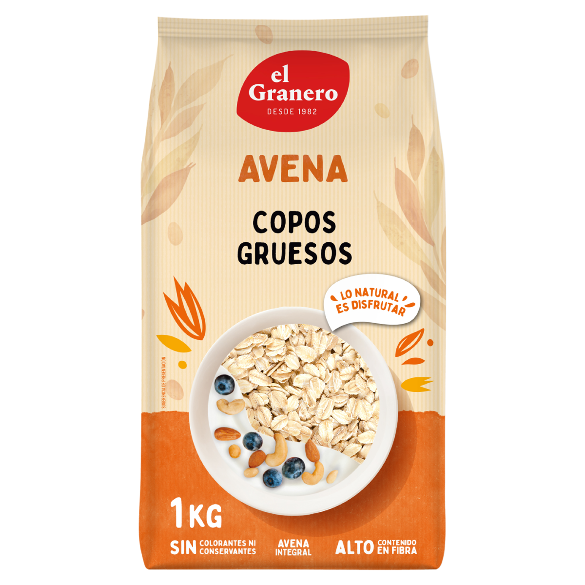 Flocos de Aveia Integral 1 Kg Granero