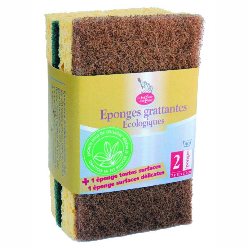 Esfregona 2 unidades todas as superfícies + superfícies delicadas