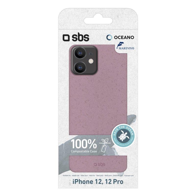 Capa ecológica para iPhone 12 / iPhone 12 Pro, SBS Rosa