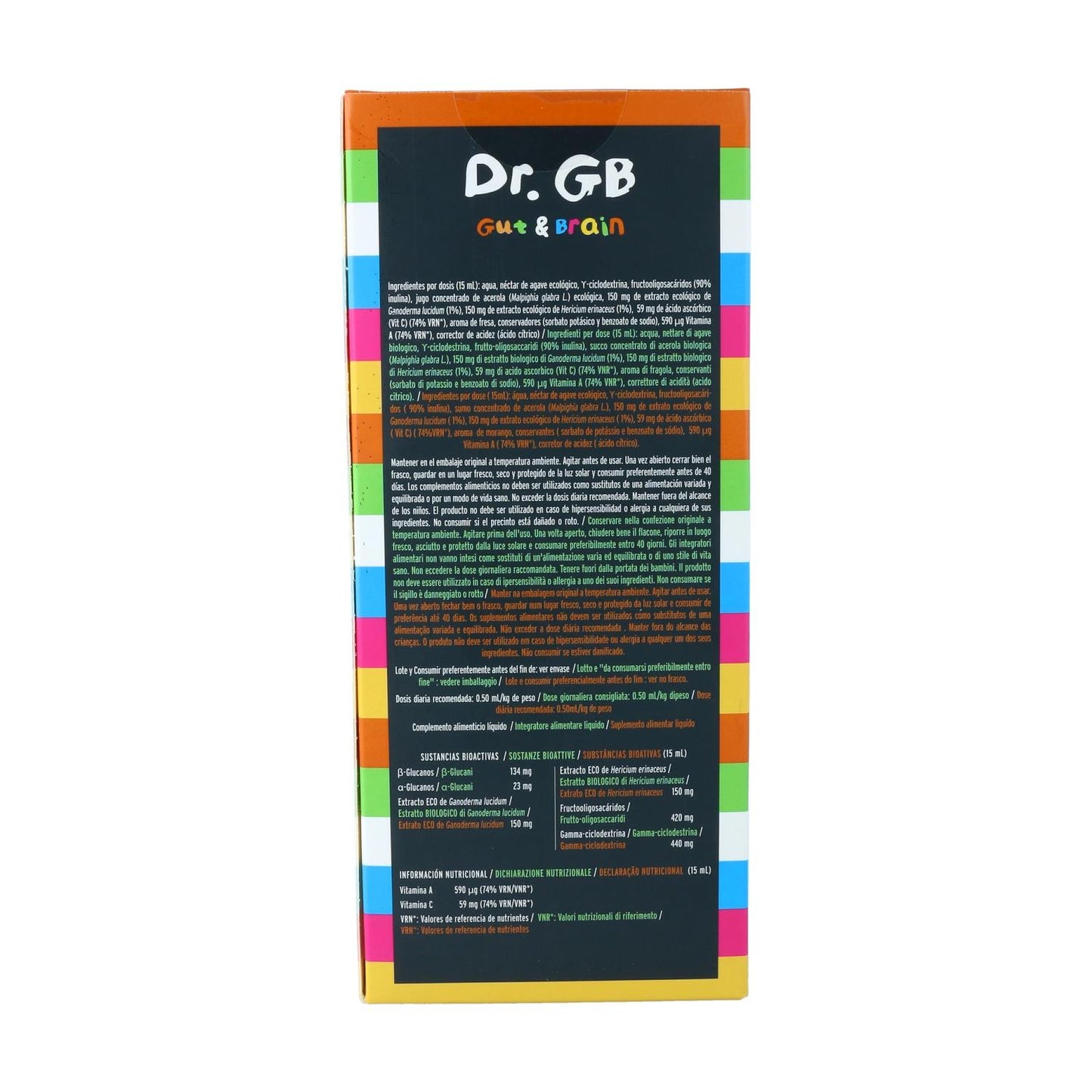Dr. Gut & Brain GB Hifas da Terra xarope infantil 250 ml