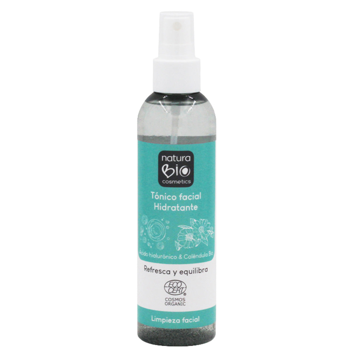 Tónico Facial Hidratante Orgânico de Calêndula e Coco Naturabio, NATURABIO, 200 ml