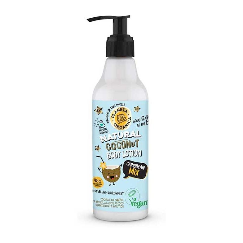Leite Corporal de Coco Super Skin Good Caribbean Organic Shop 250ml