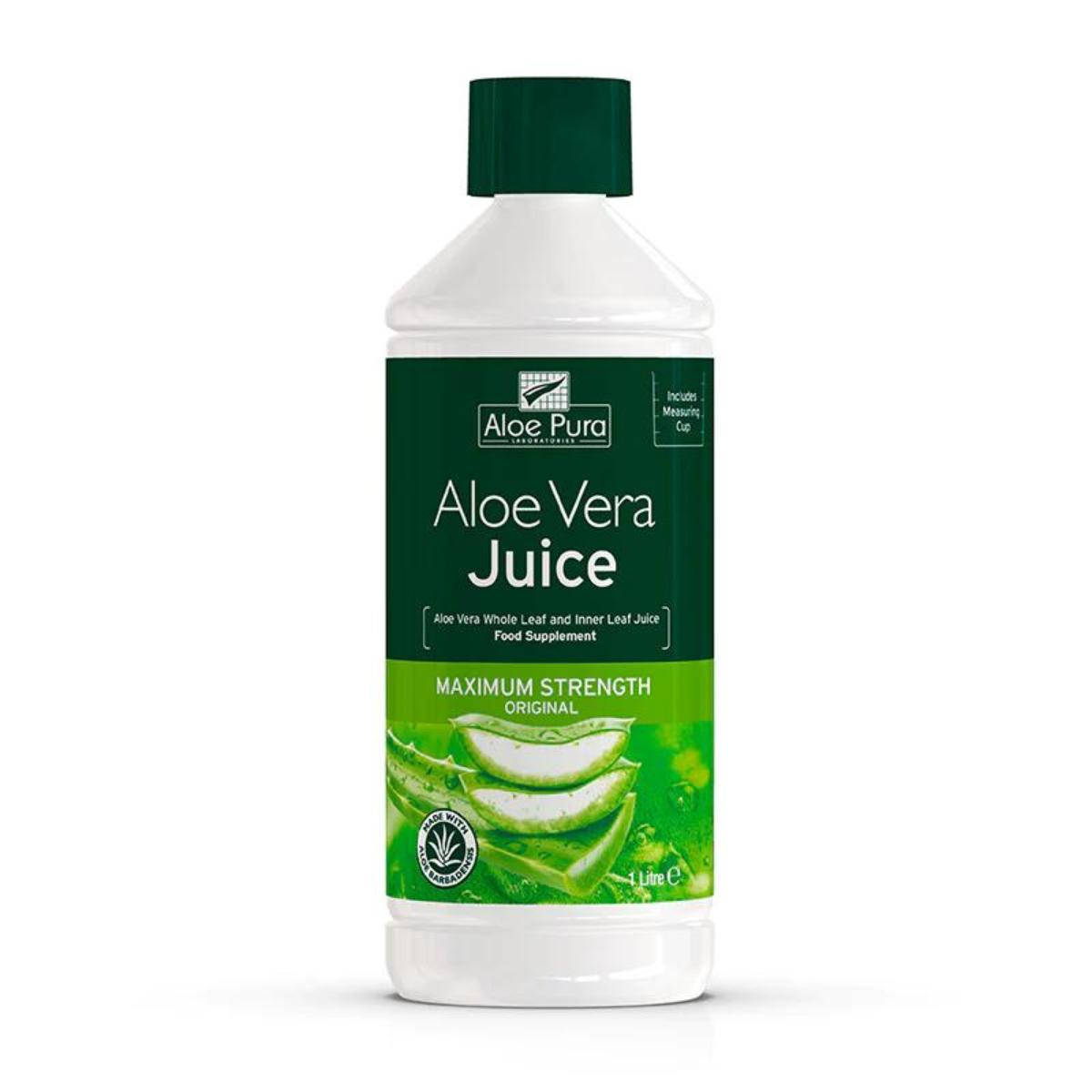 Sumo de aloé vera de máxima potência, 500ml/1L