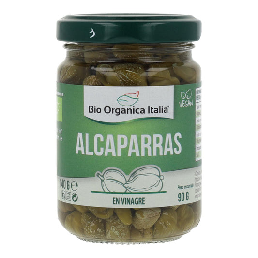 Alcaparras em Vinagre Bio Organica Italia 140 gr